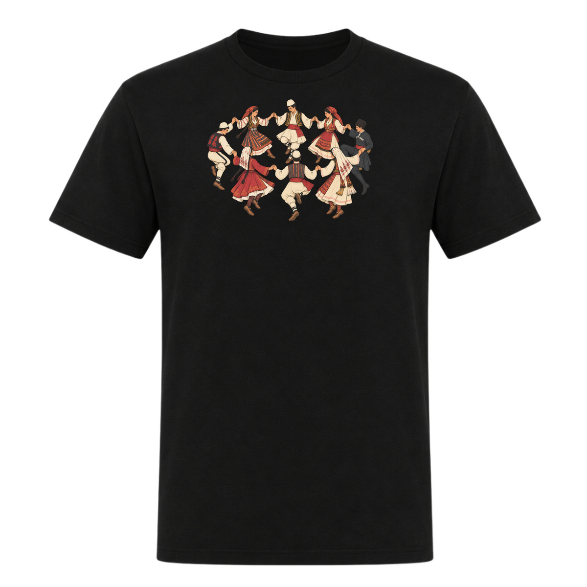 Balkan Folklore (Classic T-Shirt) - Deep Black