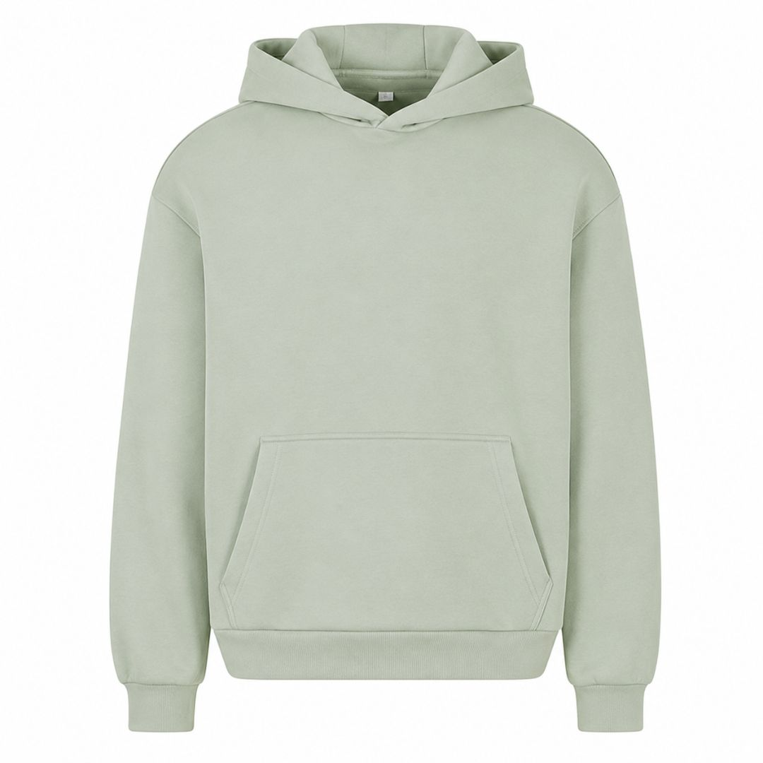 Balkan Girl (Oversized Hoodie) - light asphalt