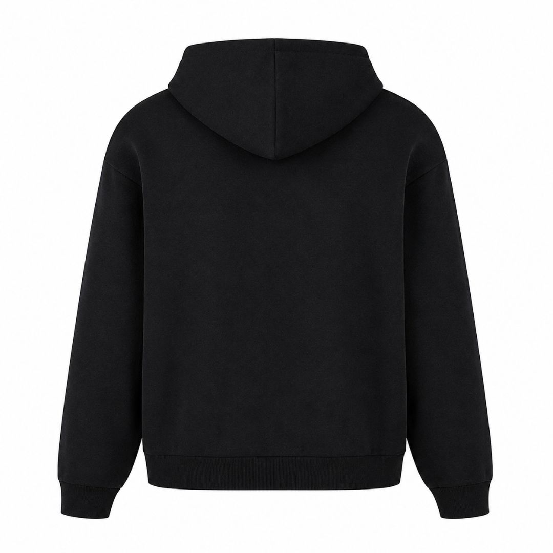 Balkan Folklore (Oversized Hoodie) - Schwarz - Rueckseite