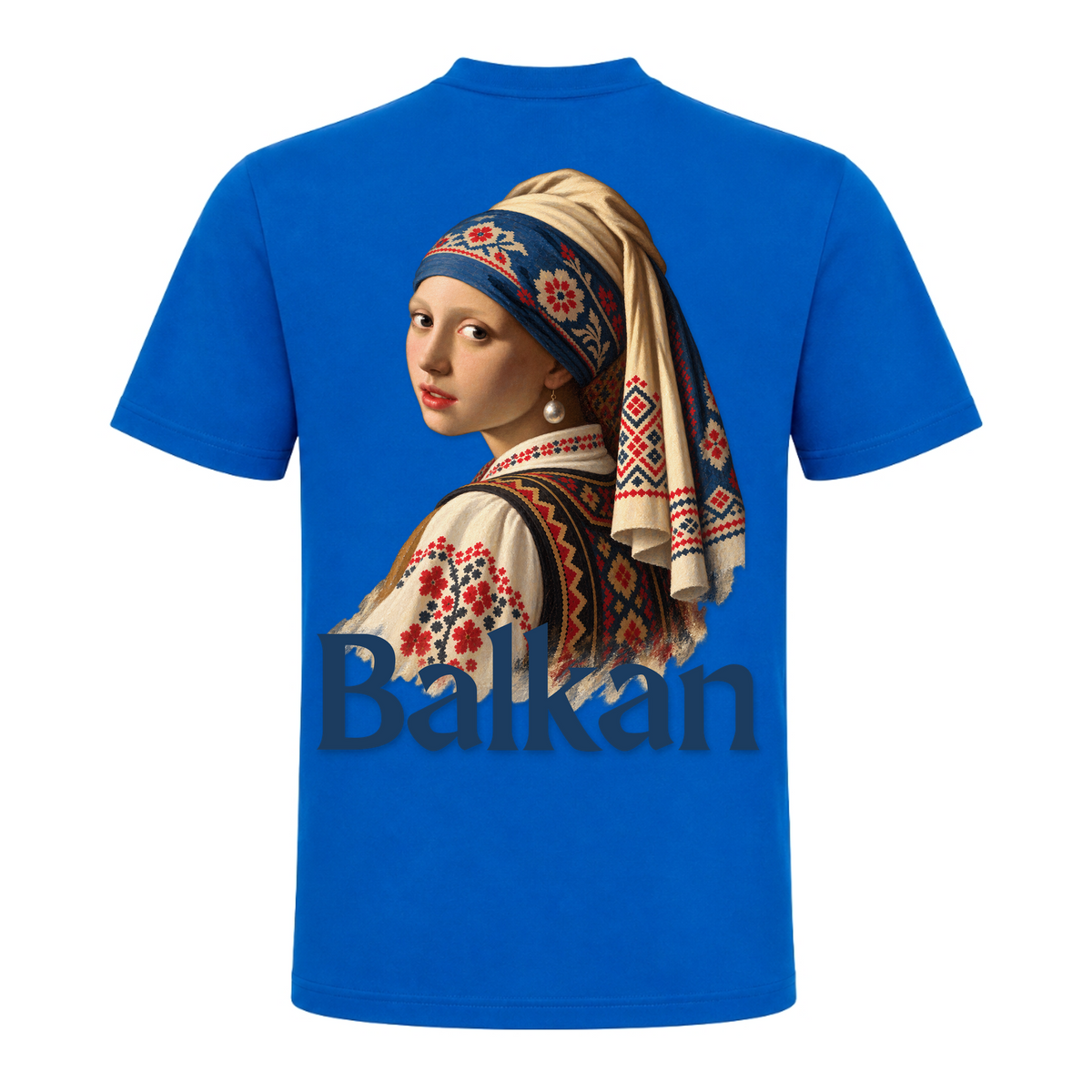 Balkan Girl (Classic T-Shirt) - Royal Blue 241 - Rueckseite