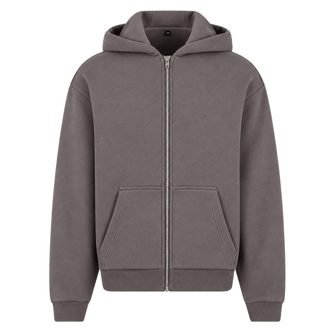 Balkan Folklore (Oversized Zipper Hoodie) - Magnet