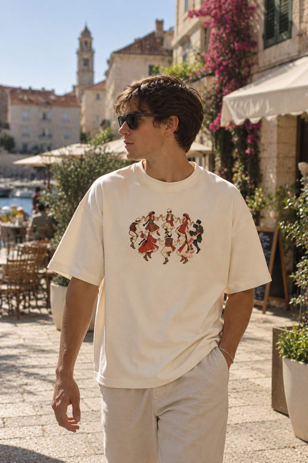 Balkan Folklore Dance (Oversized T-Shirt)