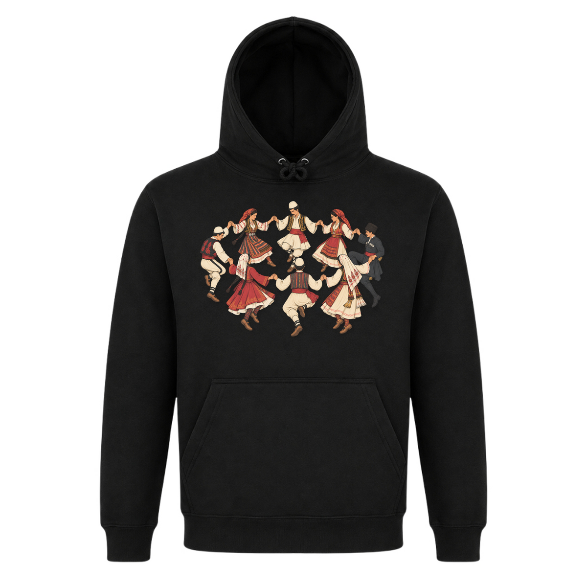 Balkan Folklore (Classic Hoodie) - Black