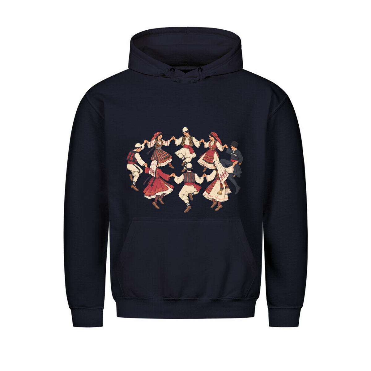 Balkan Folklore (Classic Hoodie) - French Navy