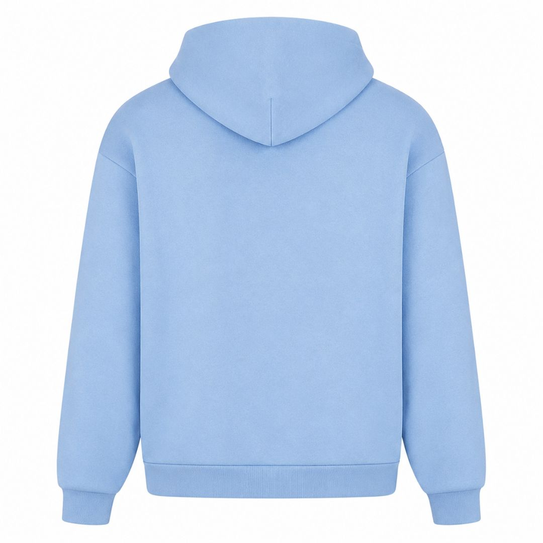 Balkan Folklore (Oversized Hoodie) - powder blue - Rueckseite