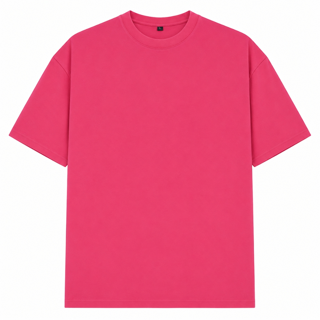 Romania Patriot (Oversized T-Shirt) - Hibiskus Pink